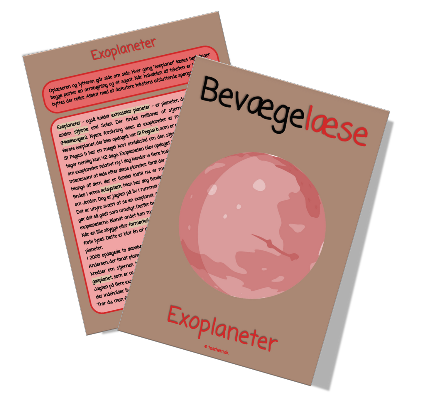 Bevægelæse - Exoplaneter