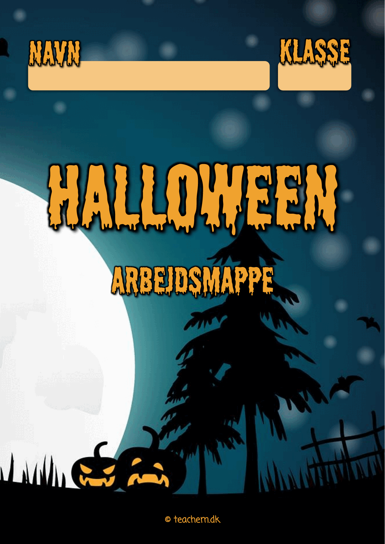 Arbejdsmappe - Halloween