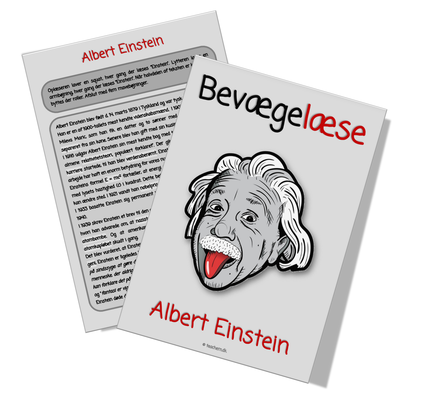 Bevægelæse - Albert Einstein