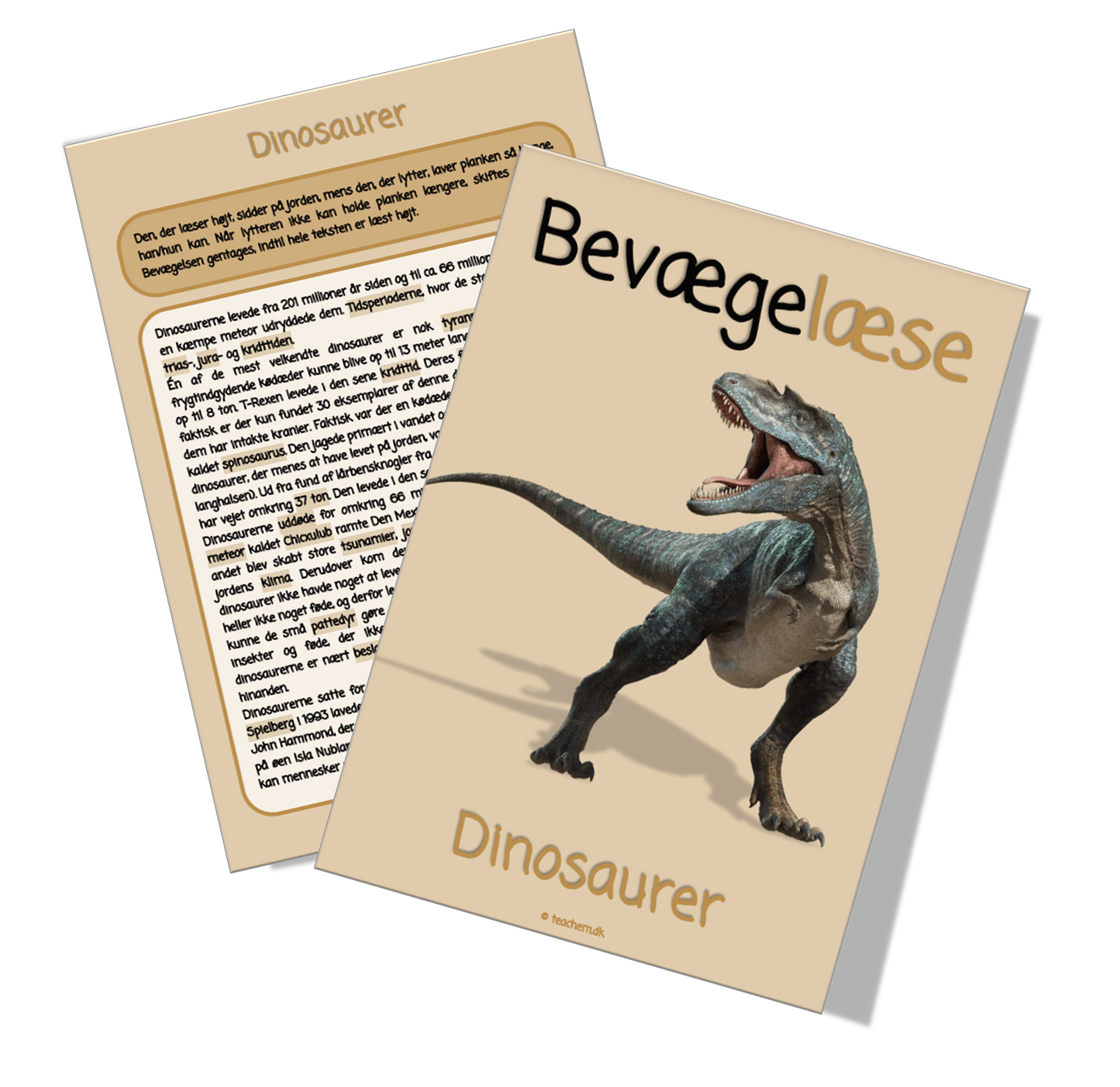 Bevægelæse - Dinosaurer