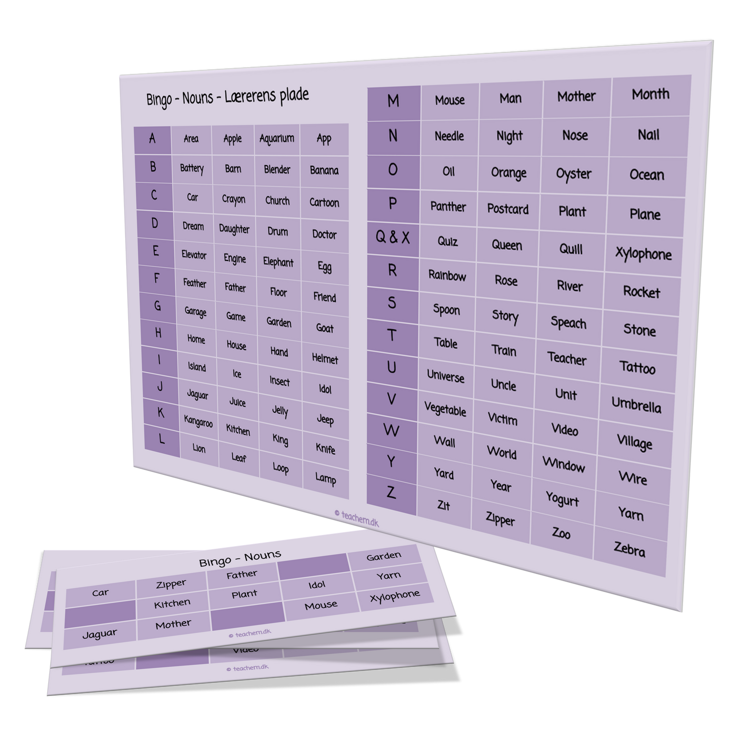 Bingo - Nouns