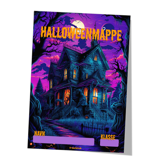 Halloweenmappe - Forside