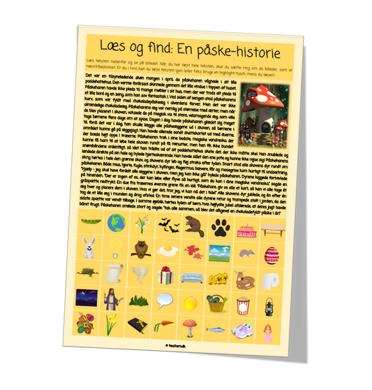 Læs og find - En påske-historie